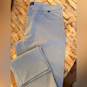 Men’s Travis Mathew Pants, Gray Size 38